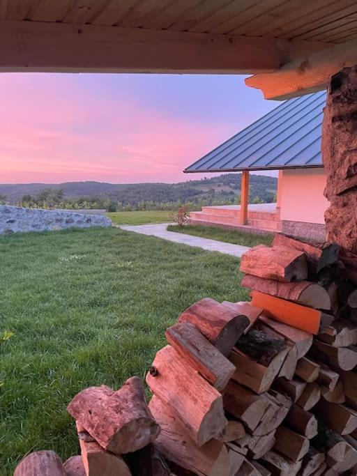 Casa Moderna In Sinteu - Intersectia Intre Modern Si Linistea Naturii Huta Voivozi Exteriör bild